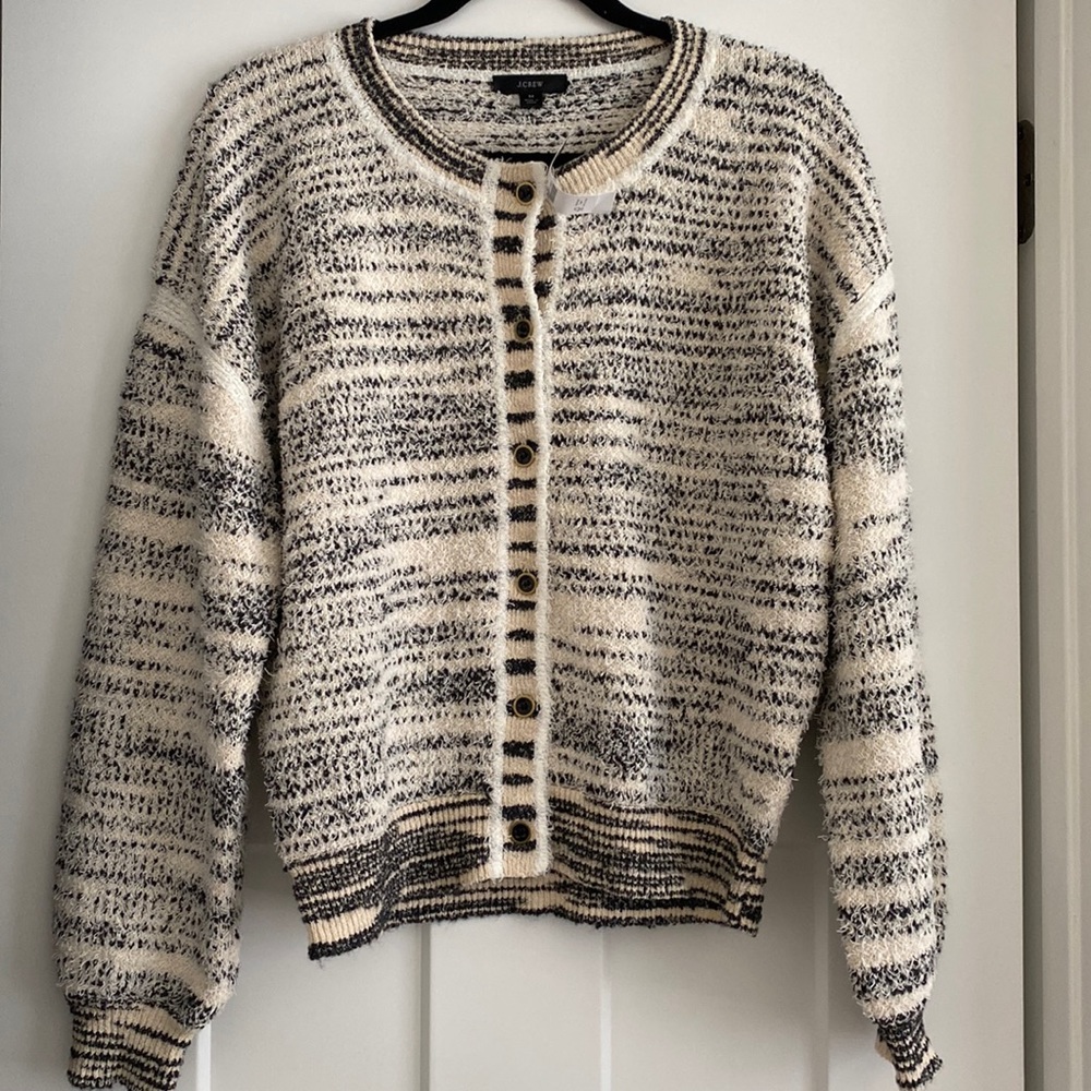 Jcrew button down cardigan sweater